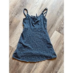 Blue floral mini, size M
